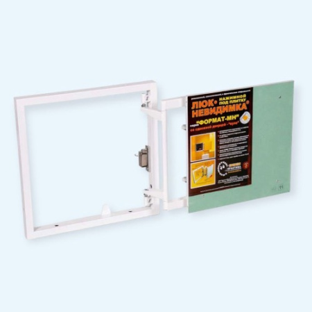 Формат-Н МН 40х40 Люк под плитку со сдвижной трехзвенной петлей